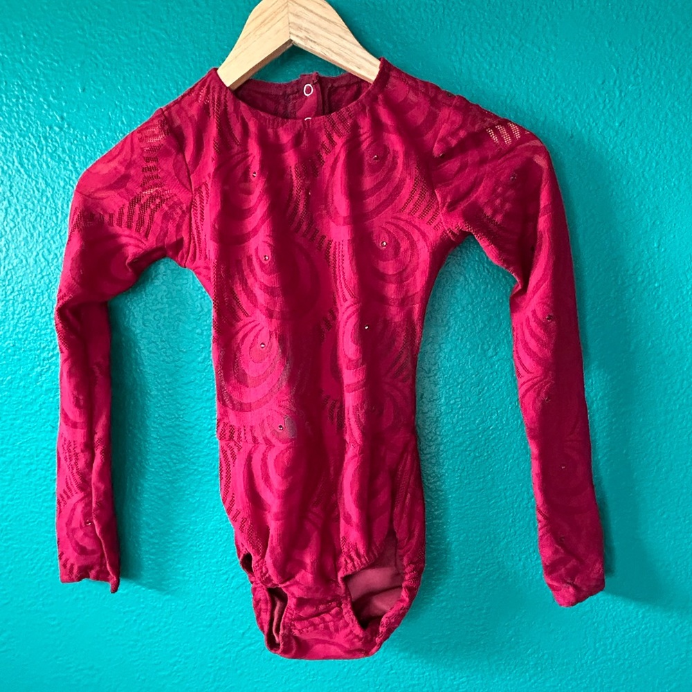 Kelle Childs size medium dance performance leotard